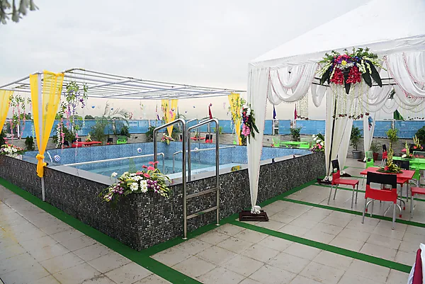 Poolside View